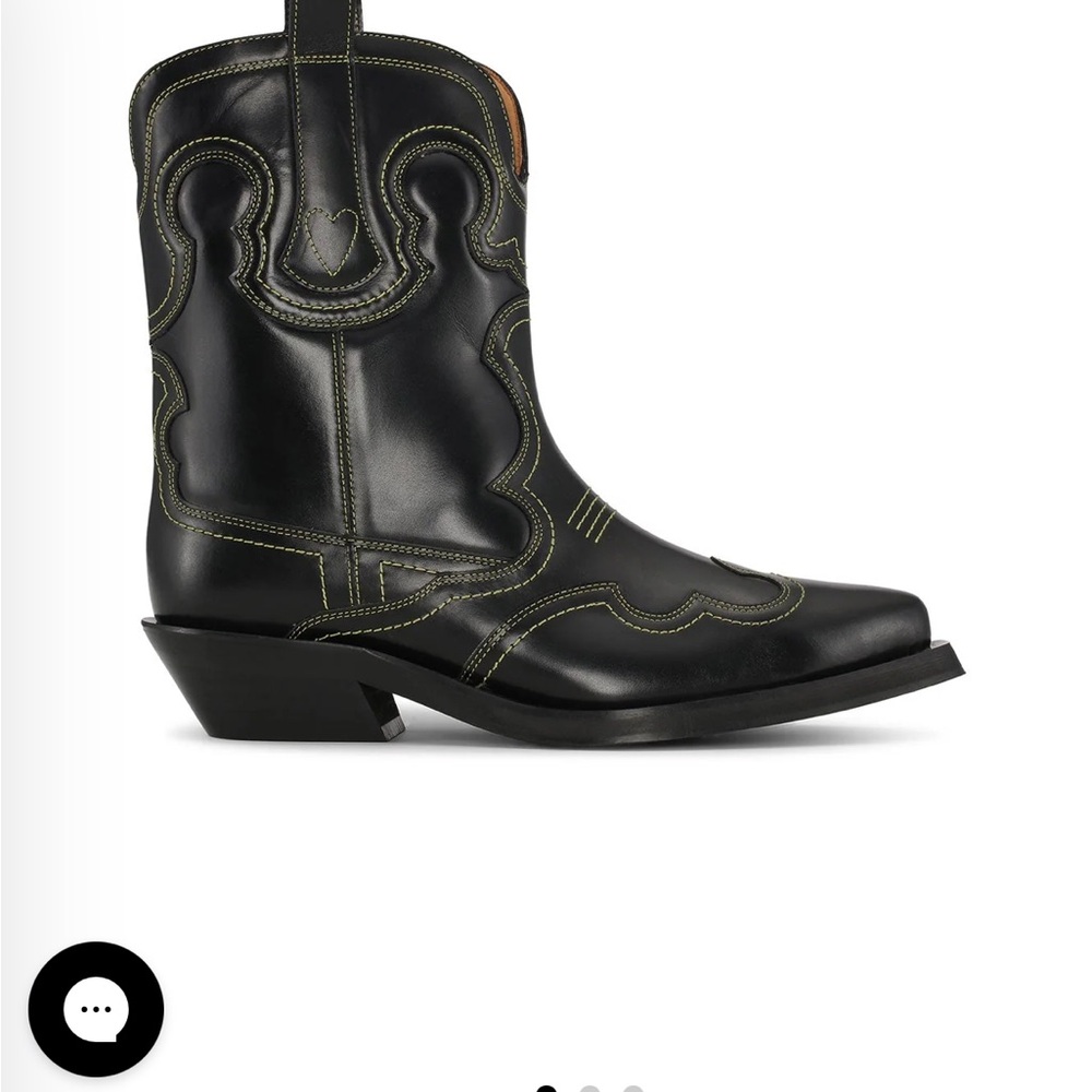 Black Western Leather Boots